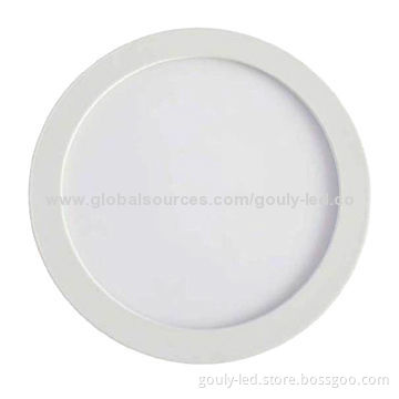 LED Panel Light, Round with 20W Power Consumption and Size 300X20mm
